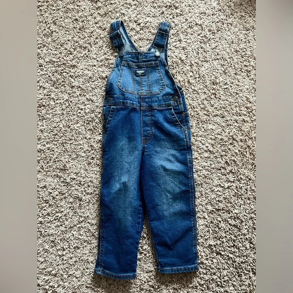 OshKosh B'gosh denim overalls